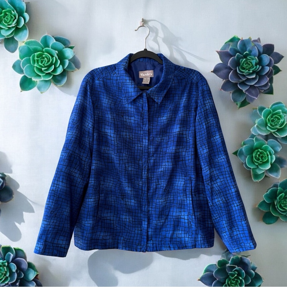 TanJay Blue Lightweight Royal Blue Jacket